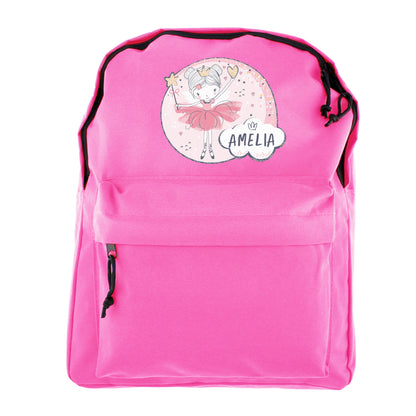 Personalised Fairy Pink Backpack - MK&JD Gifts