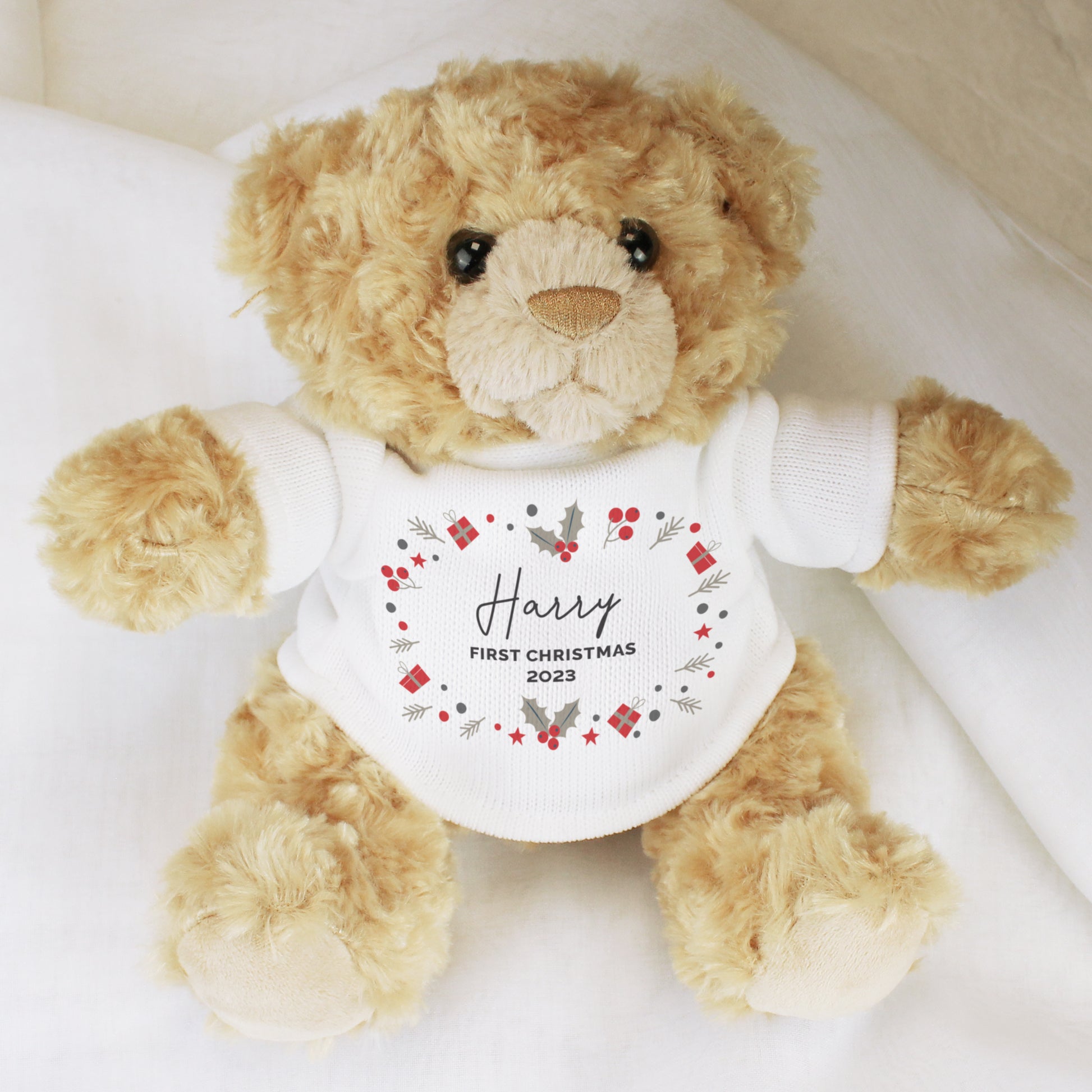 Personalised Christmas Teddy Bear - MK&JD Gifts