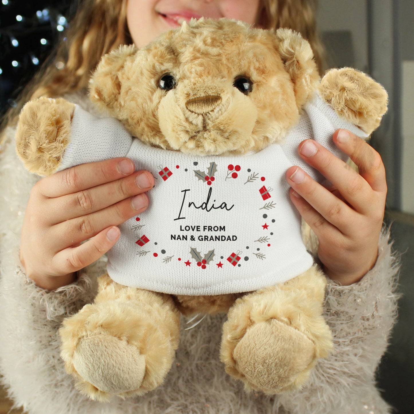 Personalised Christmas Teddy Bear - MK&JD Gifts