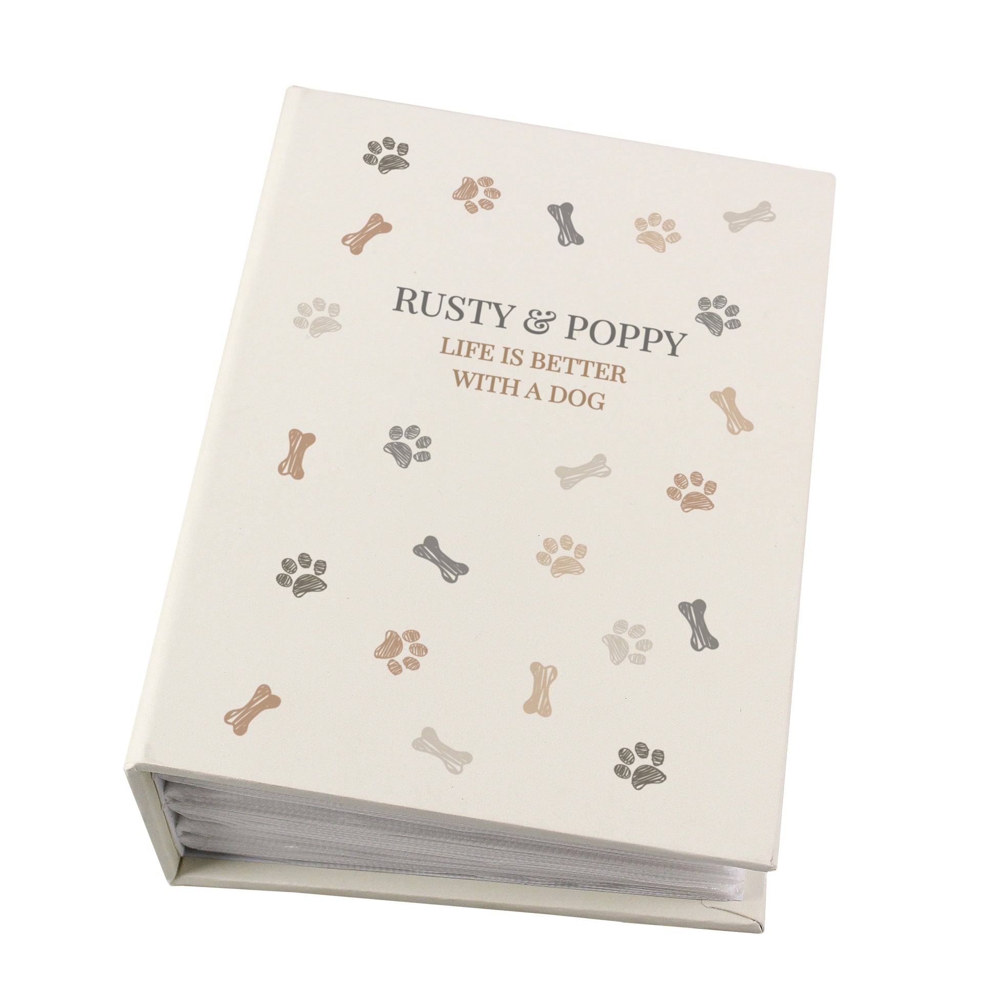 Personalised Dogs 6x4 Photo Album with Sleeves - MK&JD Gifts