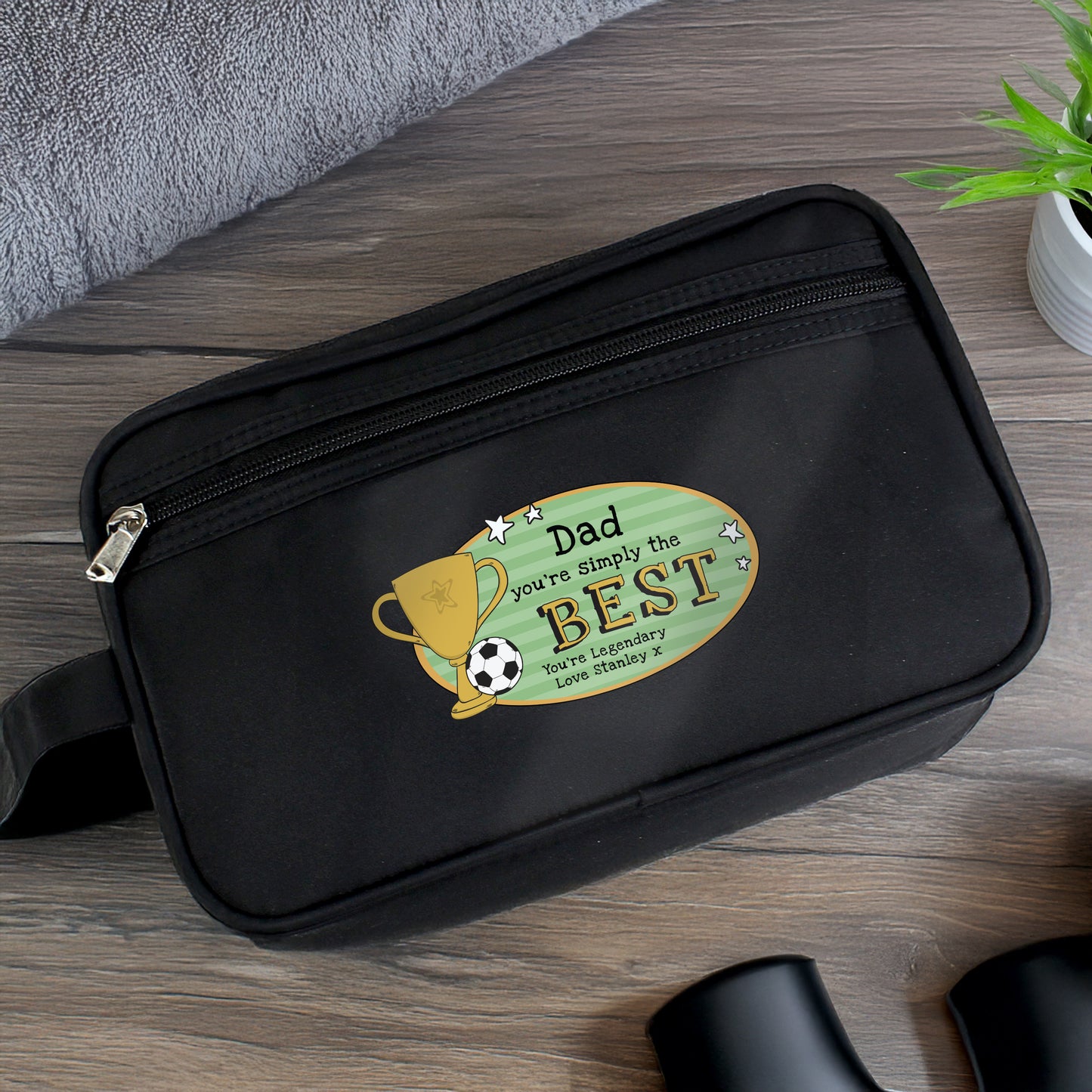 Personalised Simply The Best Toiletry Bag - MK&JD Gifts