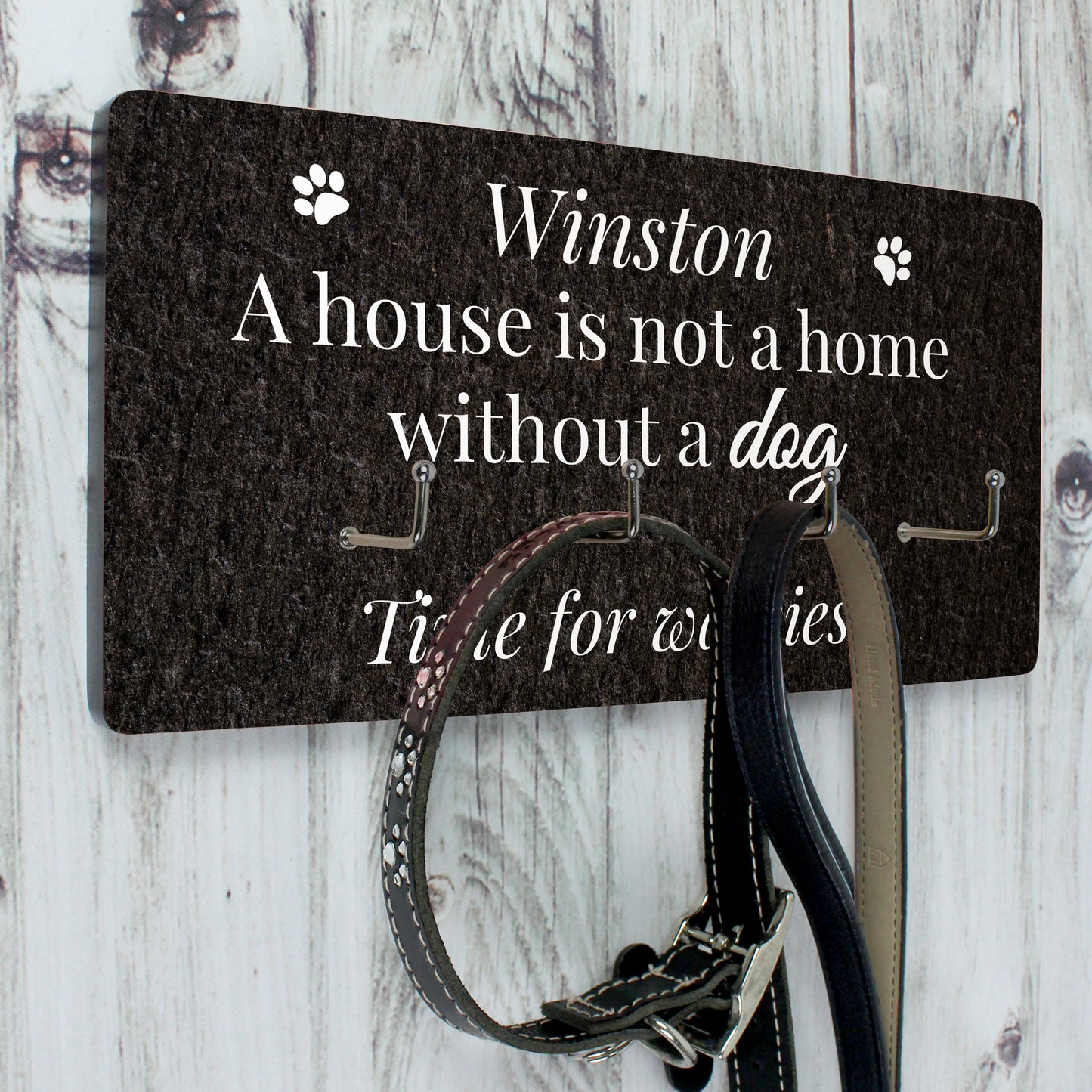 Personalised Dog Lead Hooks - MK&JD Gifts