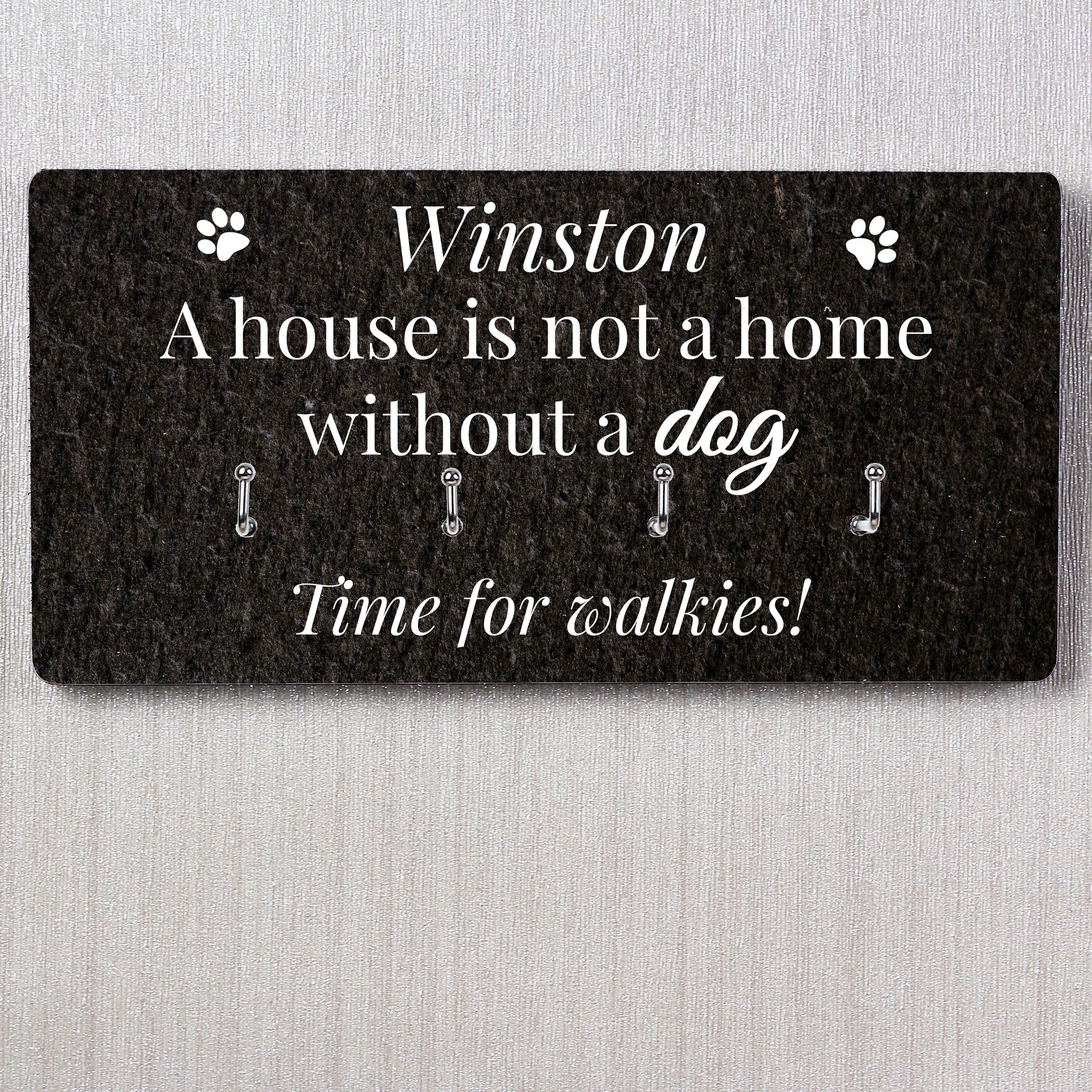 Personalised Dog Lead Hooks - MK&JD Gifts