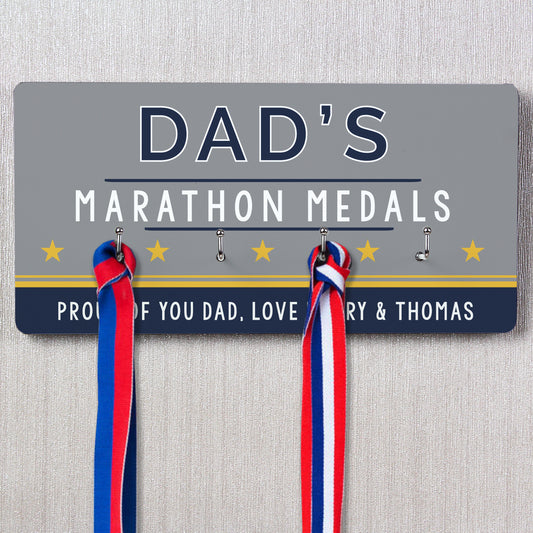 Personalised Achievement Medal Hooks - MK&JD Gifts