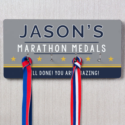 Personalised Achievement Medal Hooks - MK&JD Gifts