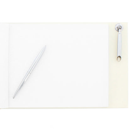 Personalised Boofle Wedding Hardback Guest Book & Pen - MK&JD Gifts