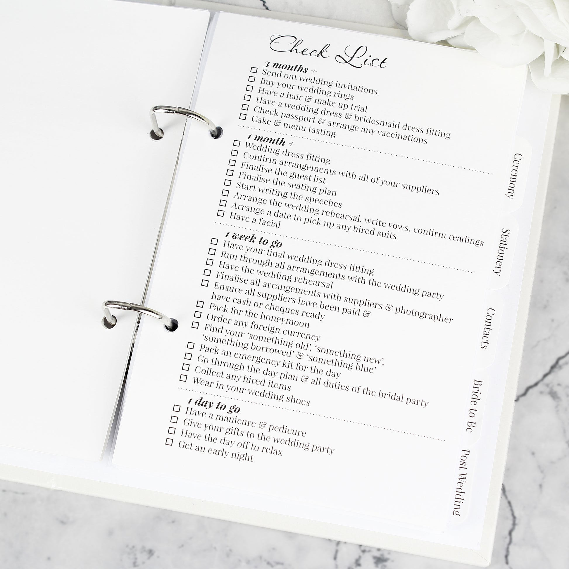 Personalised Our Greatest Adventure Wedding Planner - MK&JD Gifts