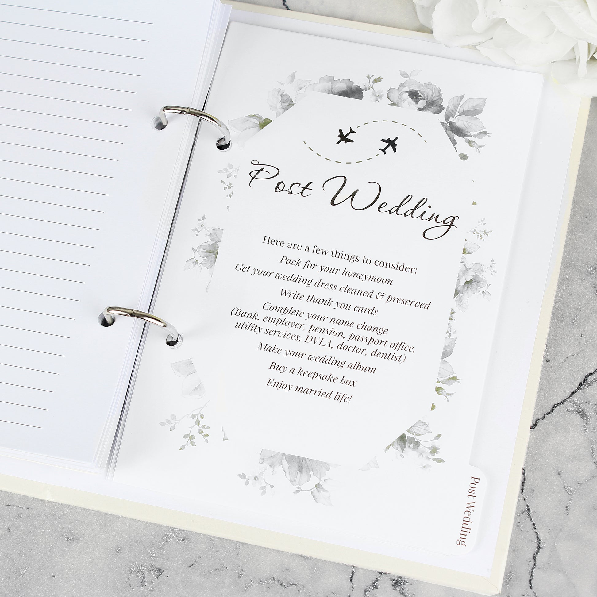 Personalised Happily Ever After Wedding Planner - MK&JD Gifts