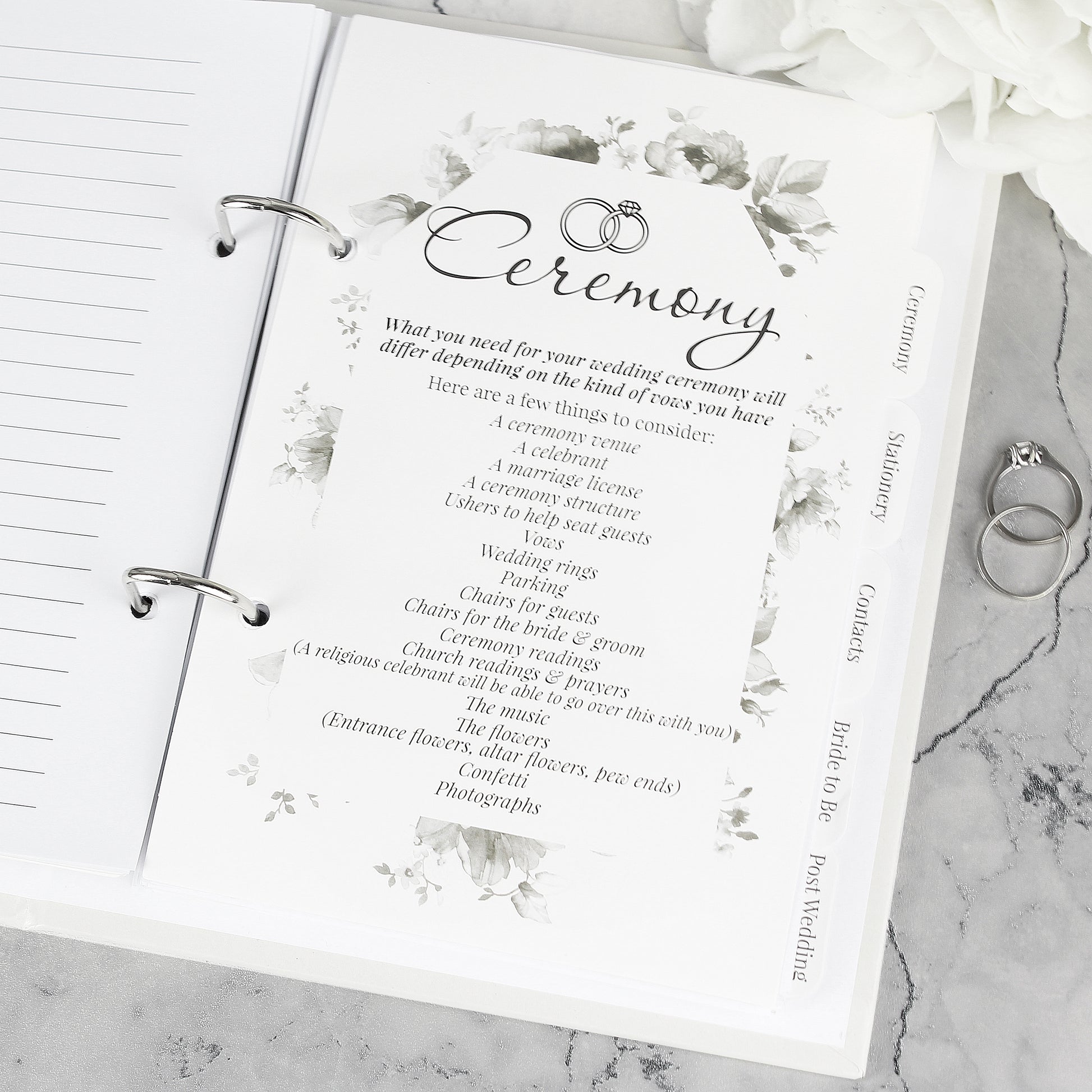 Personalised Happily Ever After Wedding Planner - MK&JD Gifts