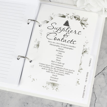Personalised Happily Ever After Wedding Planner - MK&JD Gifts