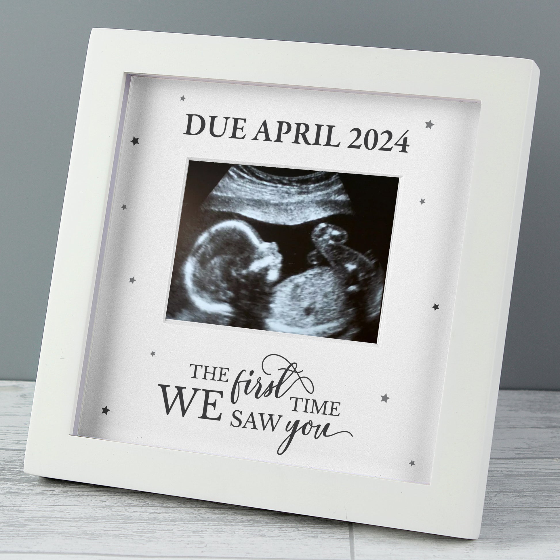 Personalised All Things Grow Baby Scan Frame - MK&JD Gifts