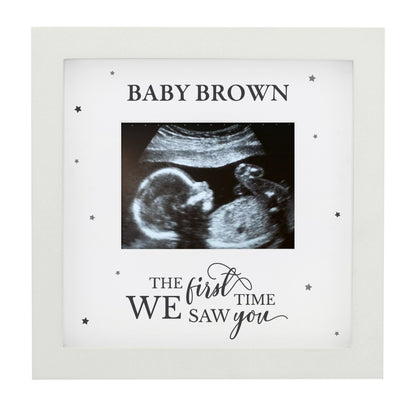 Personalised All Things Grow Baby Scan Frame - MK&JD Gifts