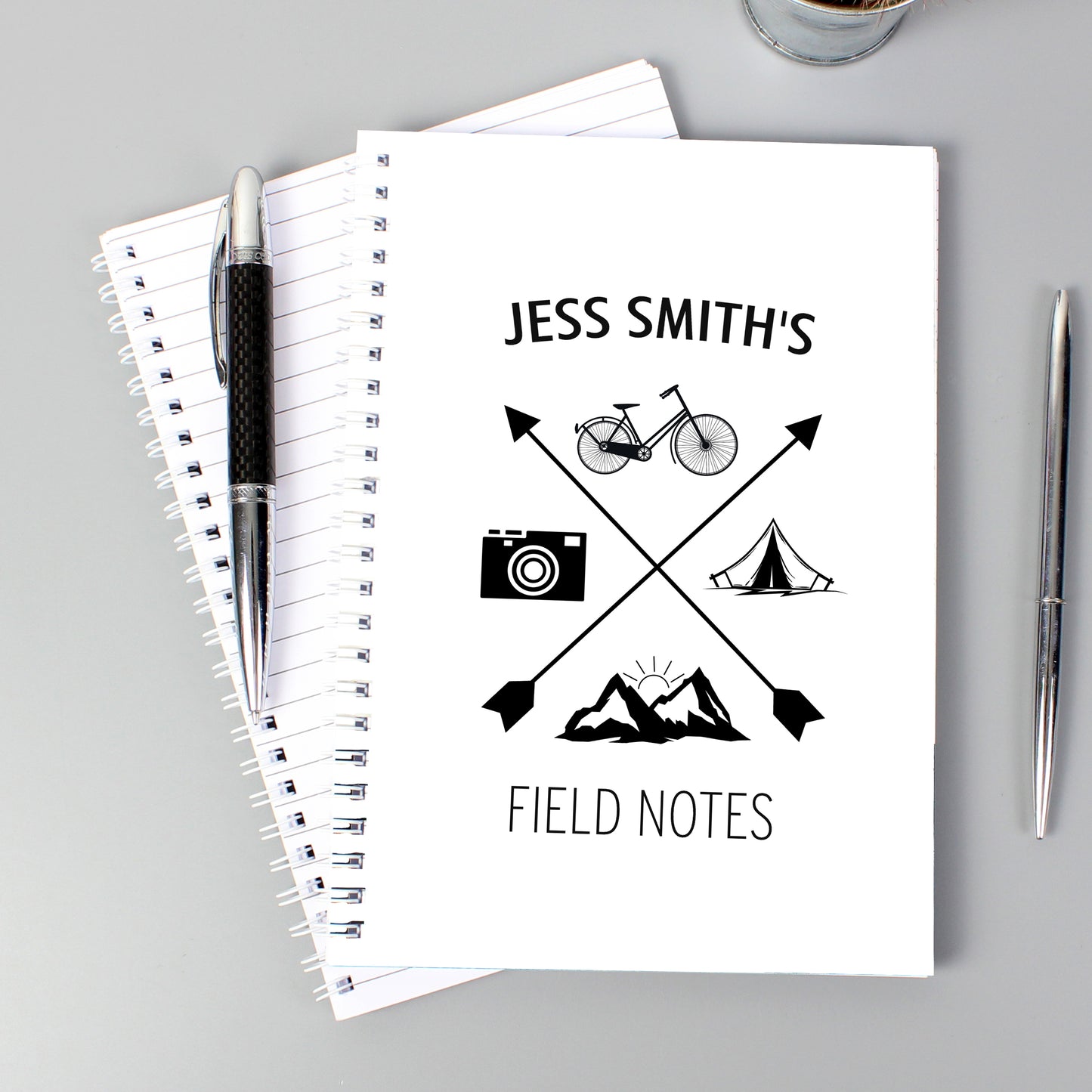 Personalised Adventure A5 Notebook - MK&JD Gifts