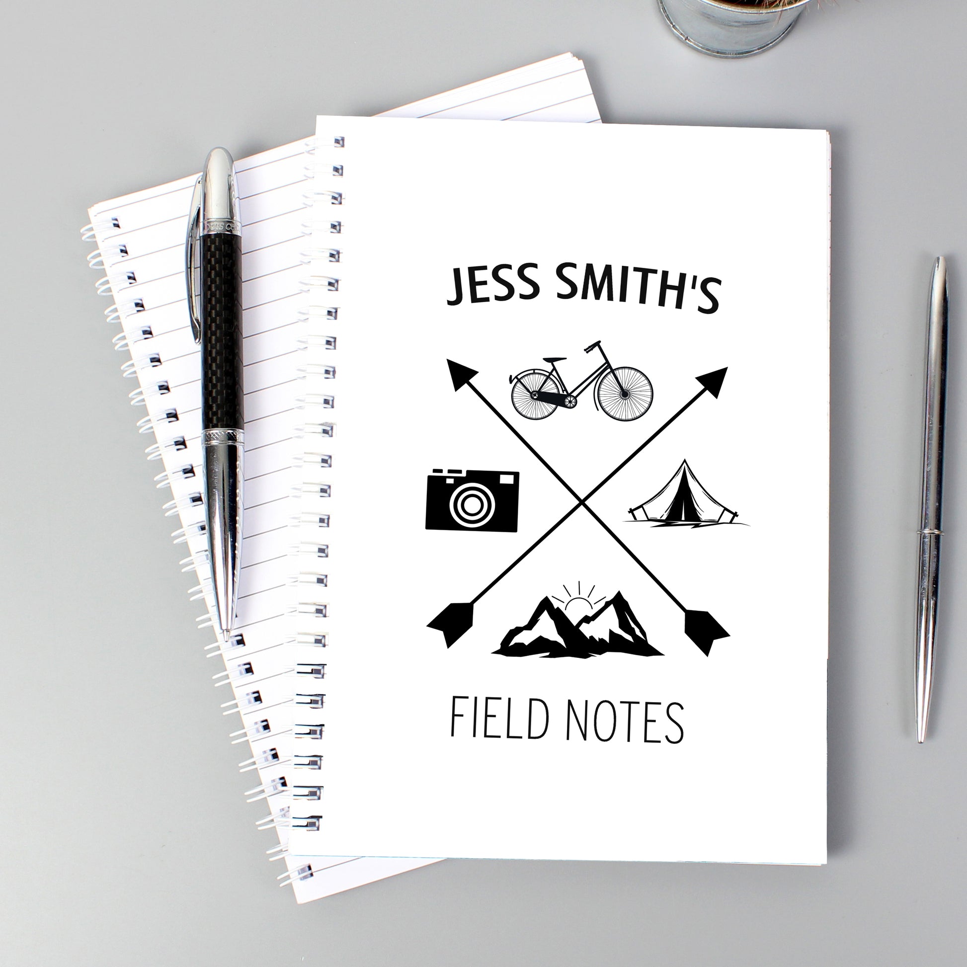 Personalised Adventure A5 Notebook - MK&JD Gifts