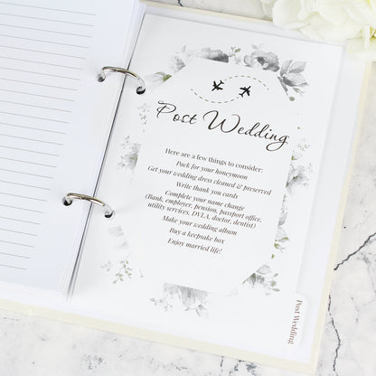 Personalised Photo Upload Wedding Planner - MK&JD Gifts
