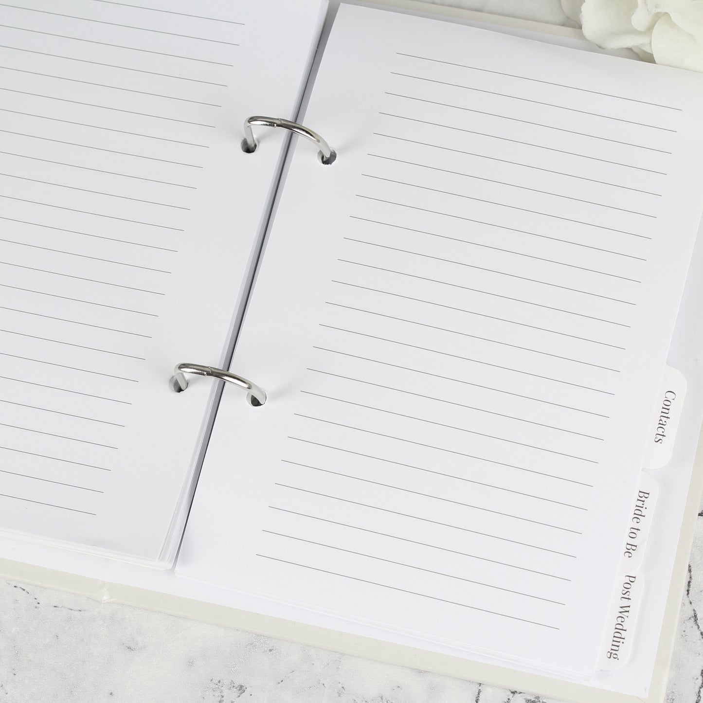 Personalised Photo Upload Wedding Planner - MK&JD Gifts