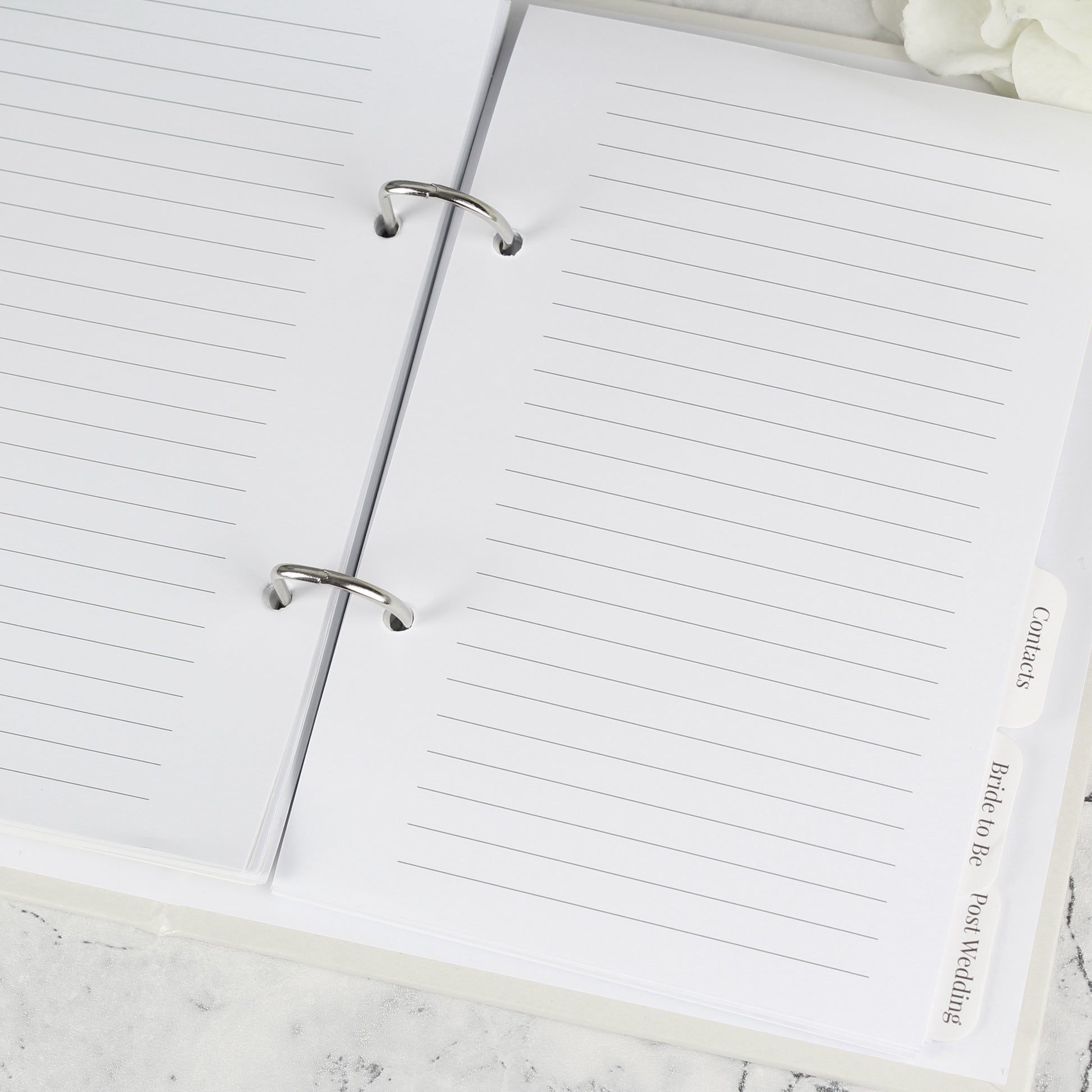 Personalised Photo Upload Wedding Planner - MK&JD Gifts