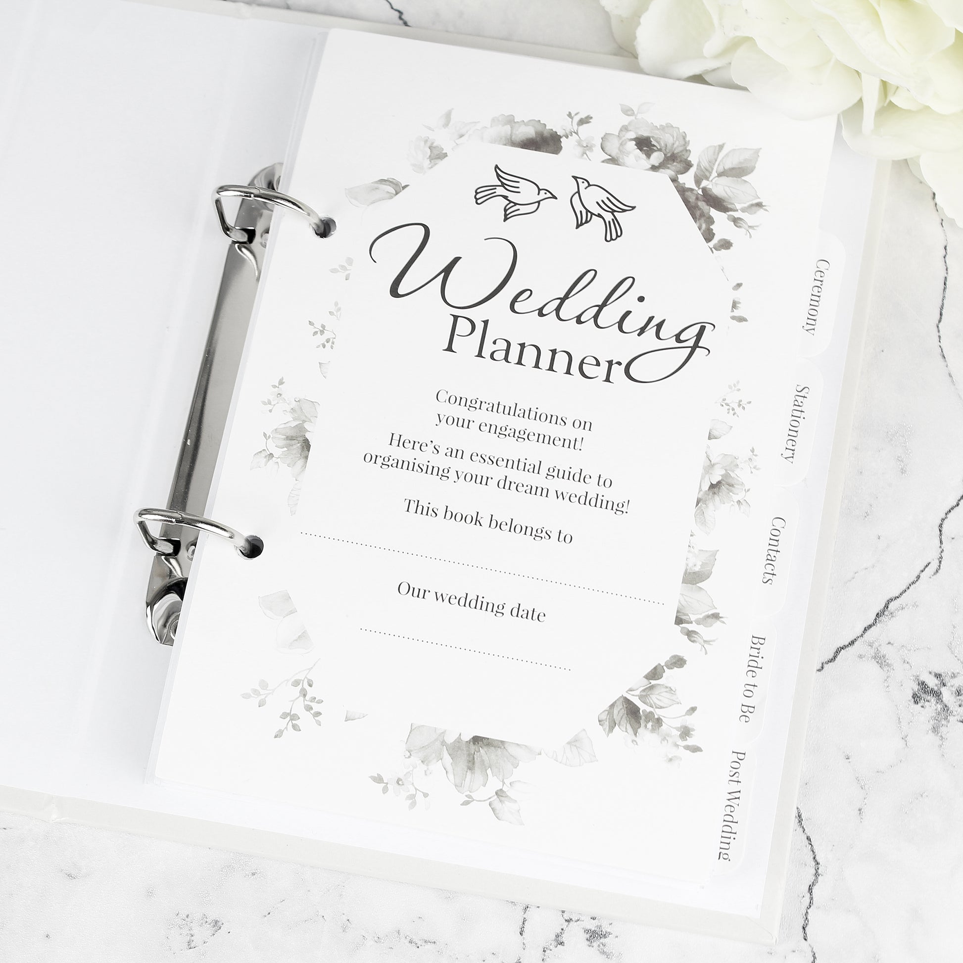 Personalised Photo Upload Wedding Planner - MK&JD Gifts