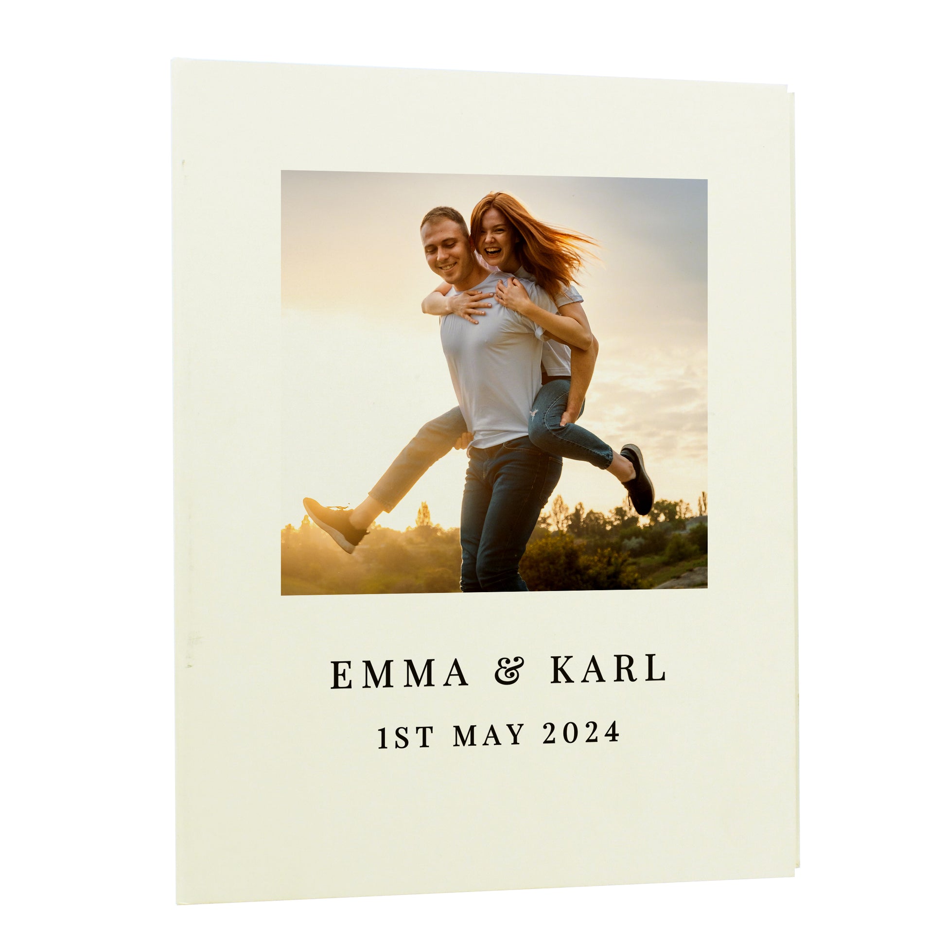 Personalised Photo Upload Wedding Planner - MK&JD Gifts