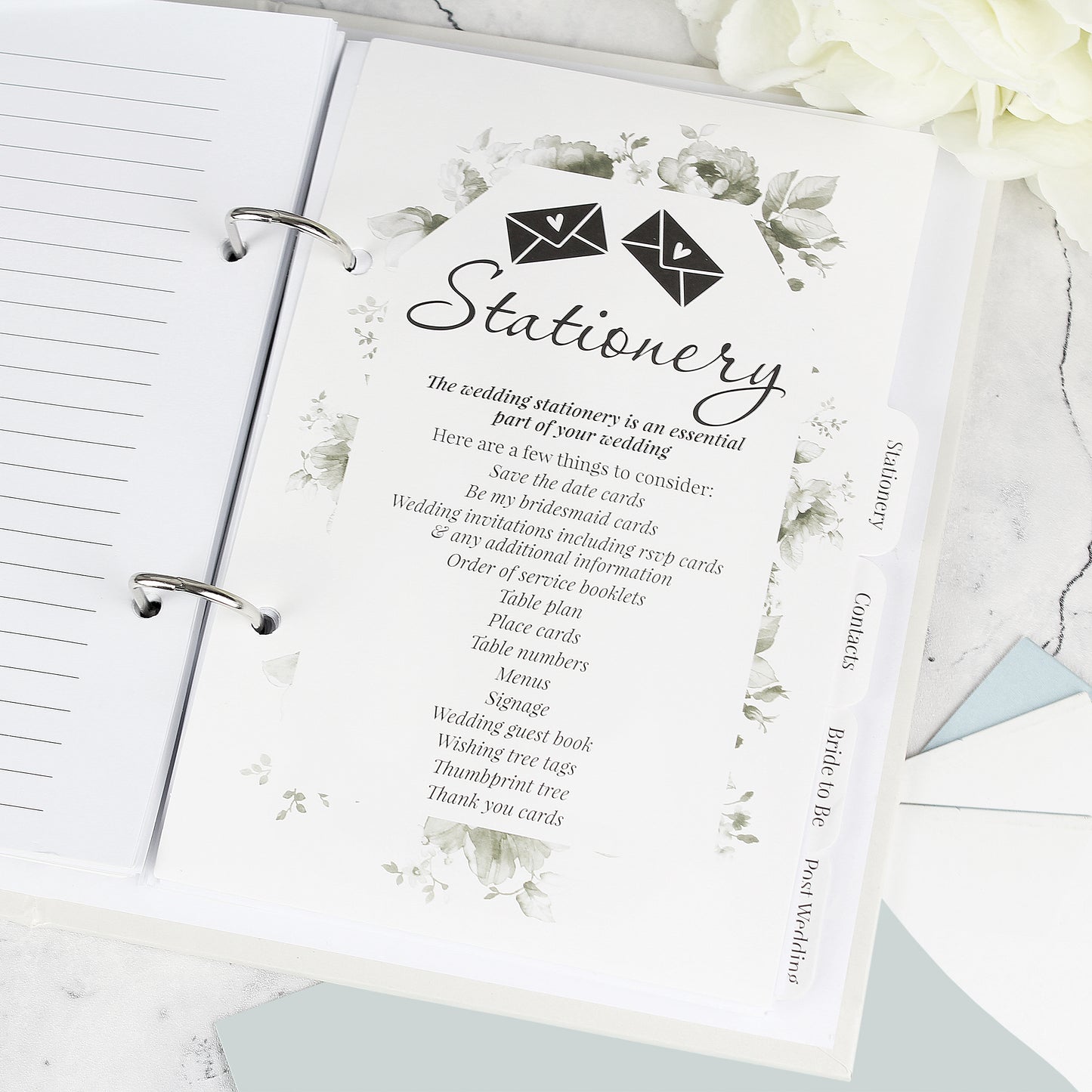 Personalised Photo Upload Wedding Planner - MK&JD Gifts