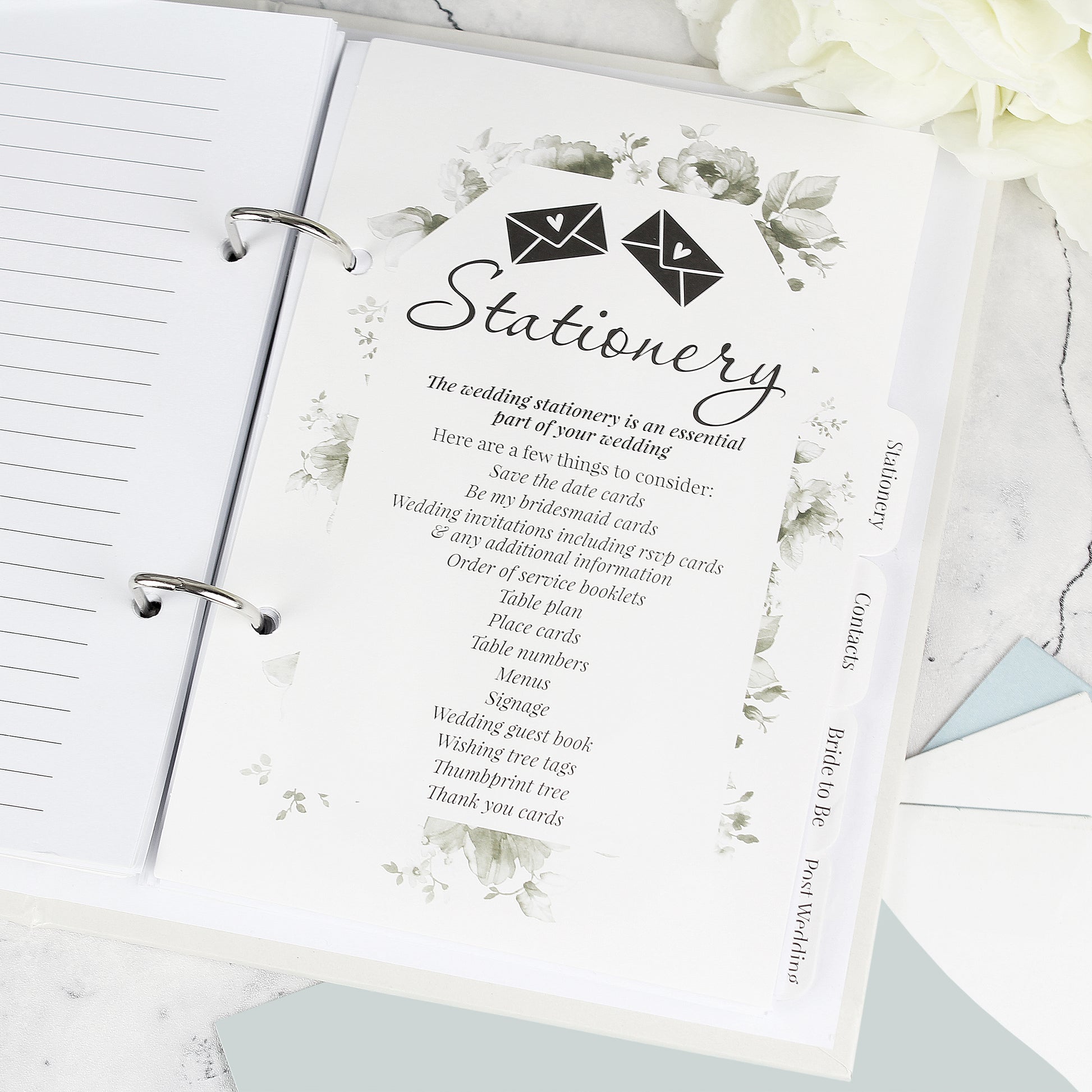 Personalised Photo Upload Wedding Planner - MK&JD Gifts