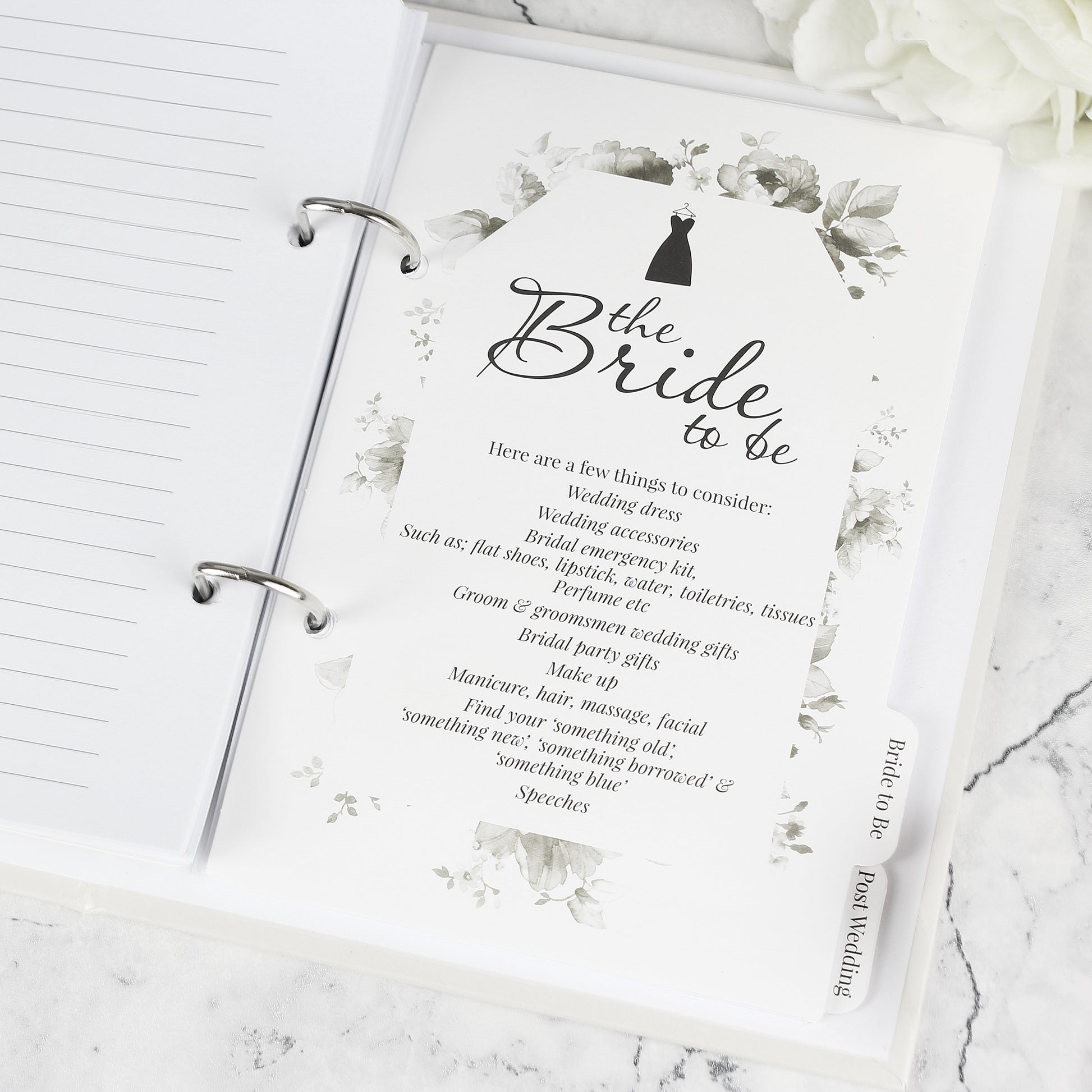 Personalised Photo Upload Wedding Planner - MK&JD Gifts
