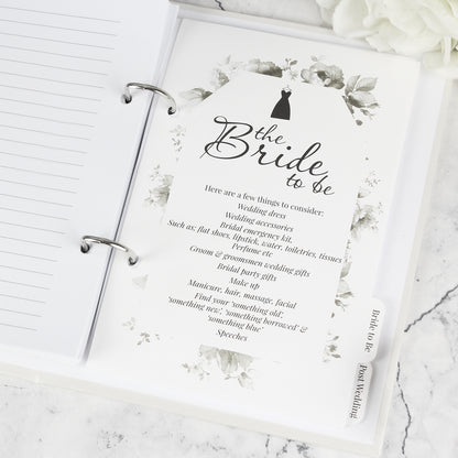 Personalised Photo Upload Wedding Planner - MK&JD Gifts