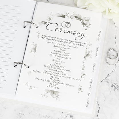 Personalised Photo Upload Wedding Planner - MK&JD Gifts