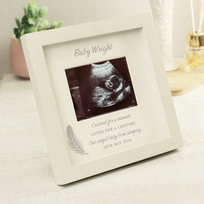 Personalised Memorial Baby Scan Photo Frame - MK&JD Gifts
