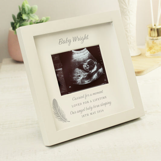 Personalised Memorial Baby Scan Photo Frame - MK&JD Gifts