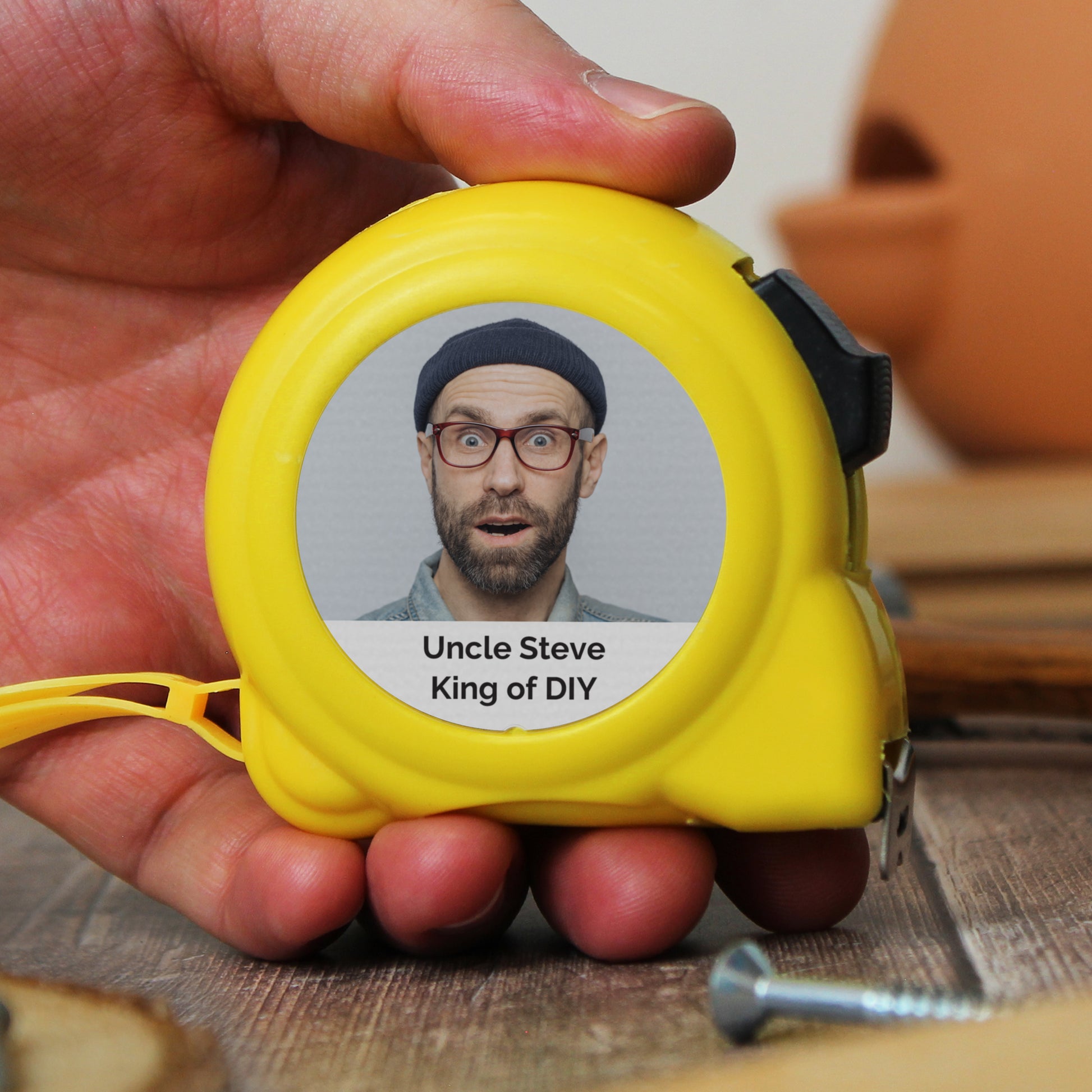 Personalised Photo Upload Tape Measure - MK&JD Gifts