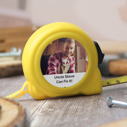 Personalised Photo Upload Tape Measure - MK&JD Gifts