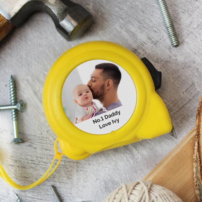 Personalised Photo Upload Tape Measure - MK&JD Gifts