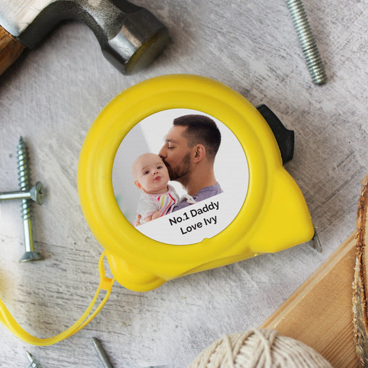 Personalised Photo Upload Tape Measure - MK&JD Gifts