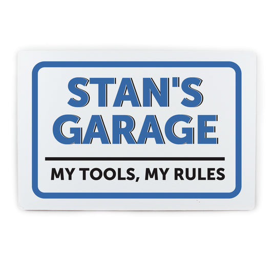 Personalised Garage Plaque - MK&JD Gifts