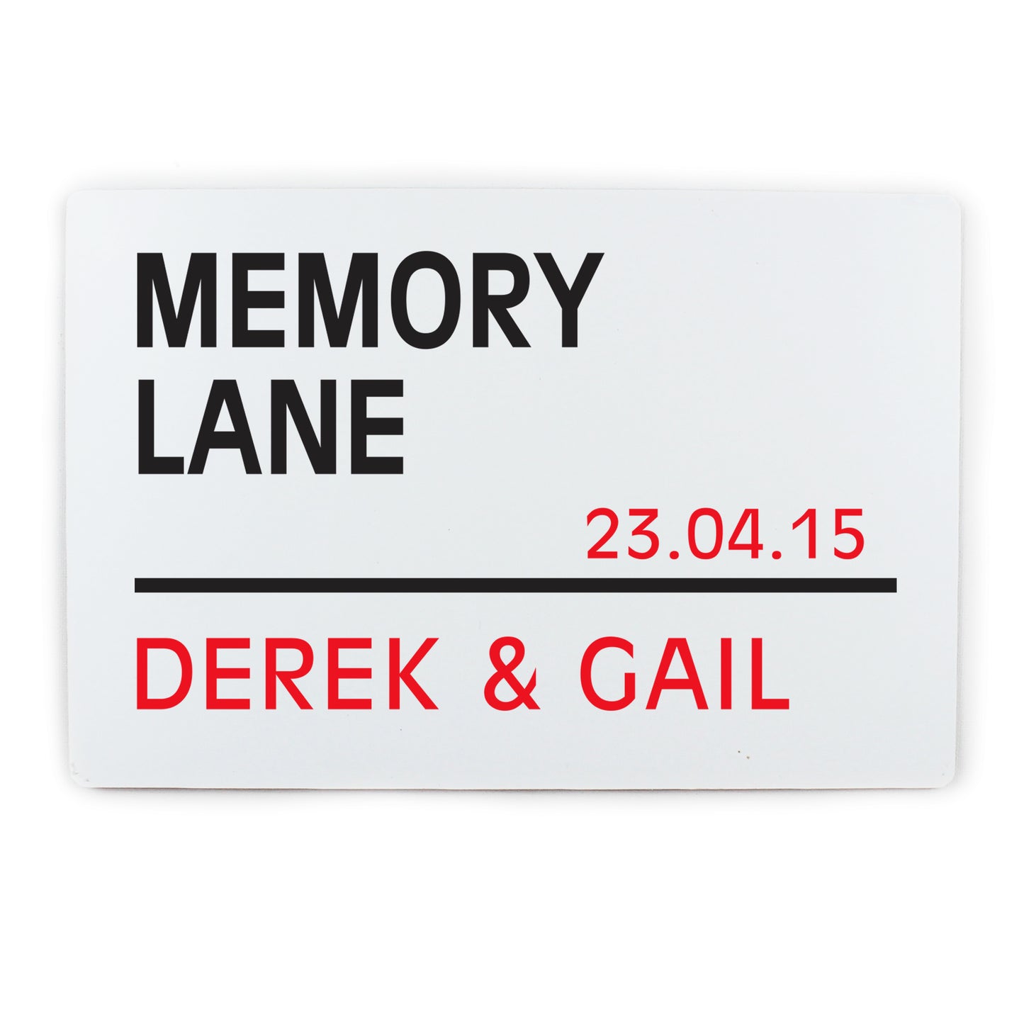 Personalised London Street Sign - MK&JD Gifts
