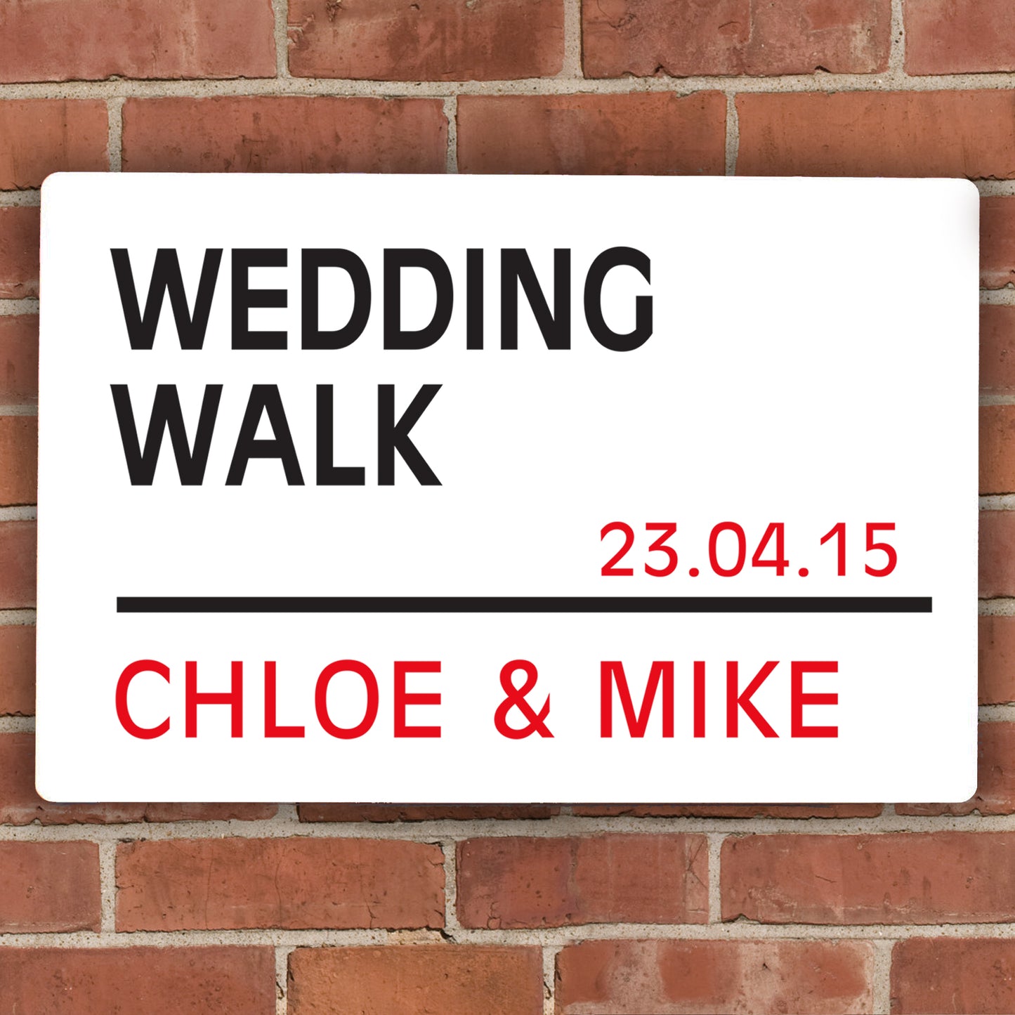 Personalised London Street Sign - MK&JD Gifts