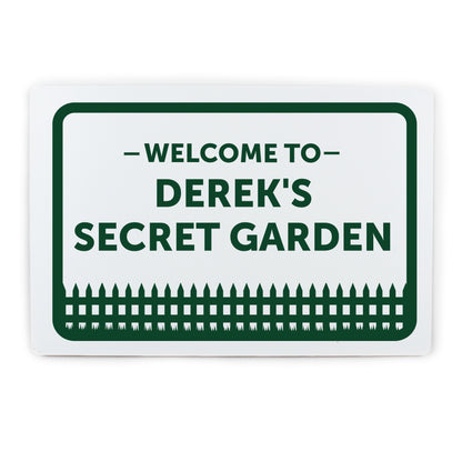 Personalised Welcome To Sign - MK&JD Gifts