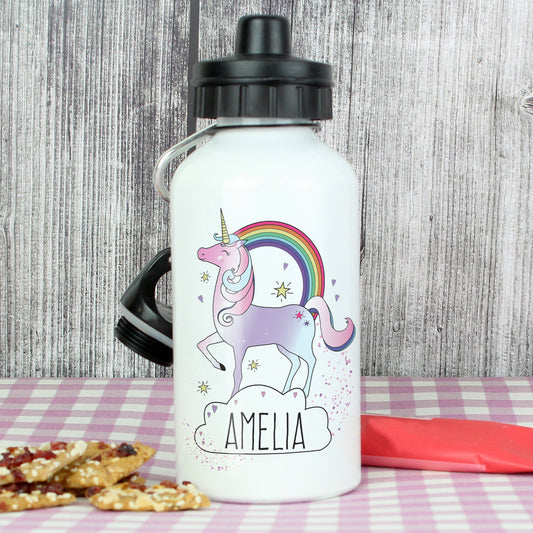 Personalised Unicorn Drinks Bottle - MK&JD Gifts