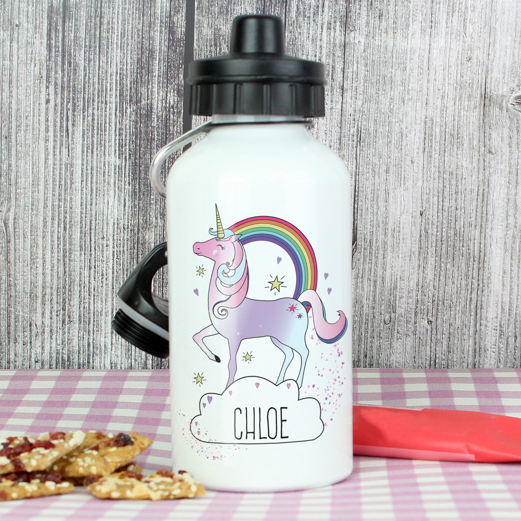 Personalised Unicorn Drinks Bottle - MK&JD Gifts