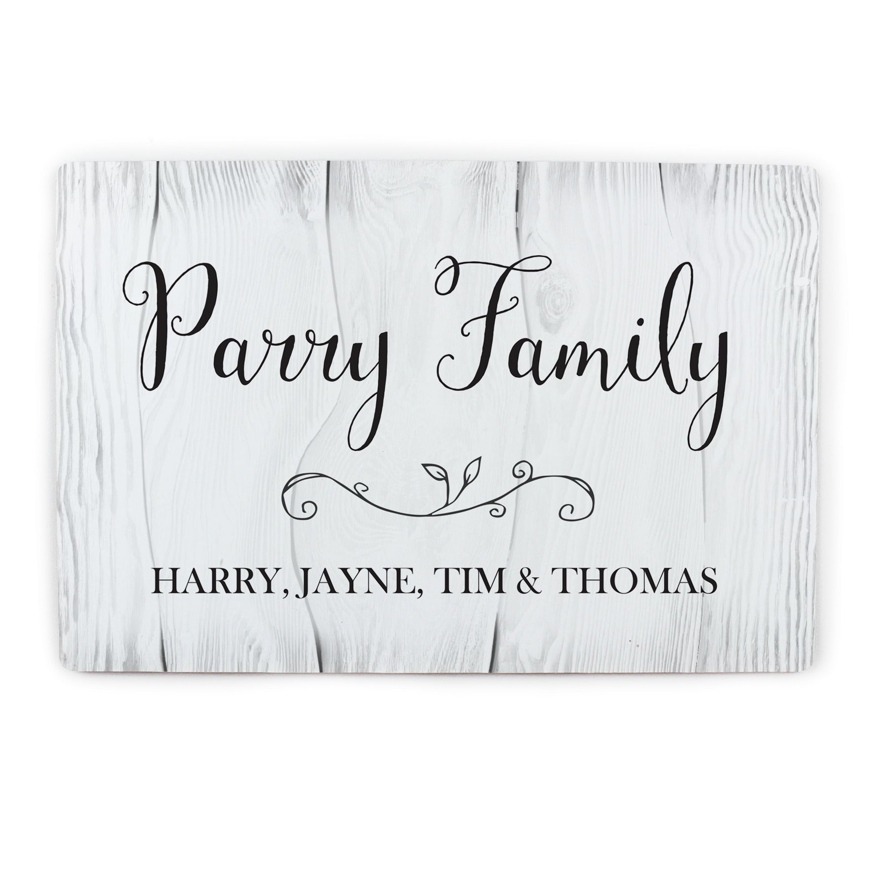 Personalised Rustic Metal Sign - MK&JD Gifts