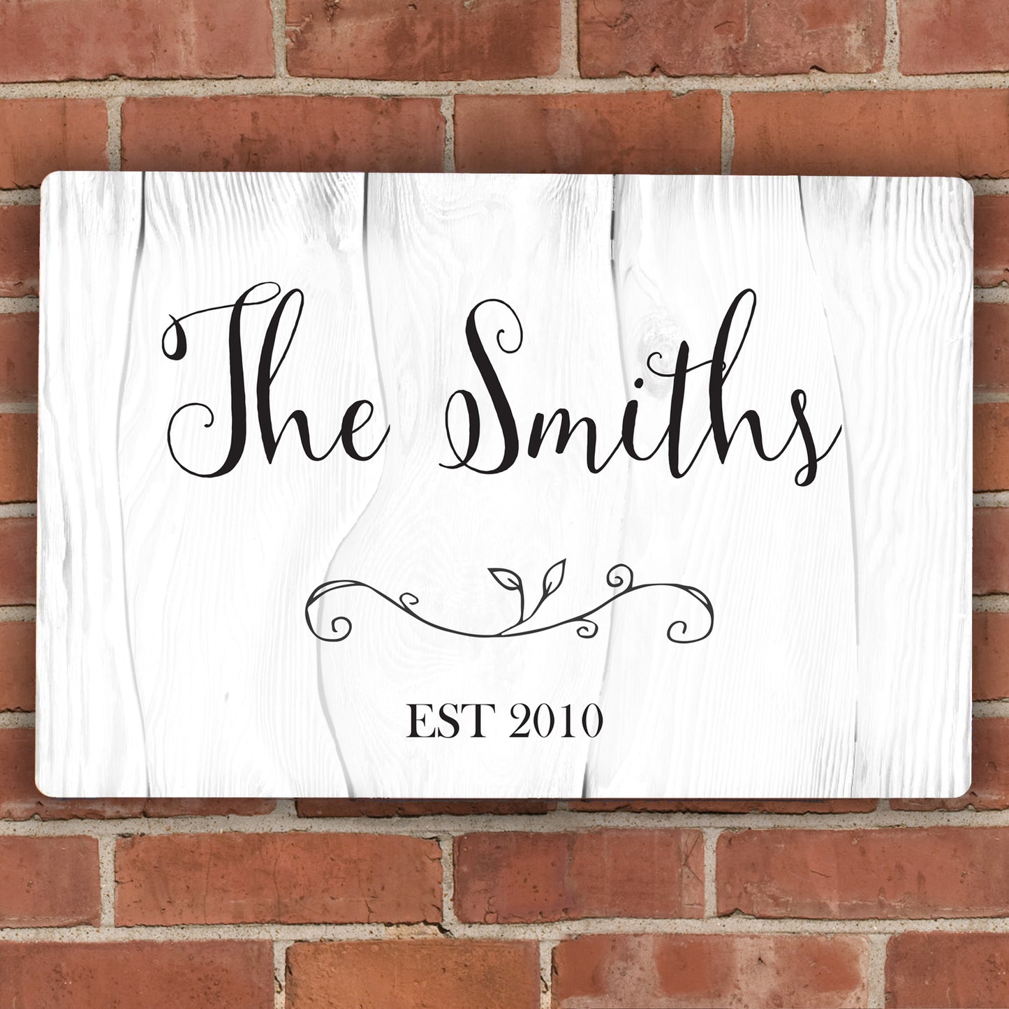Personalised Rustic Metal Sign - MK&JD Gifts