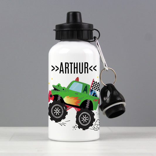 Personalised Monster Truck Drinks Bottle - MK&JD Gifts