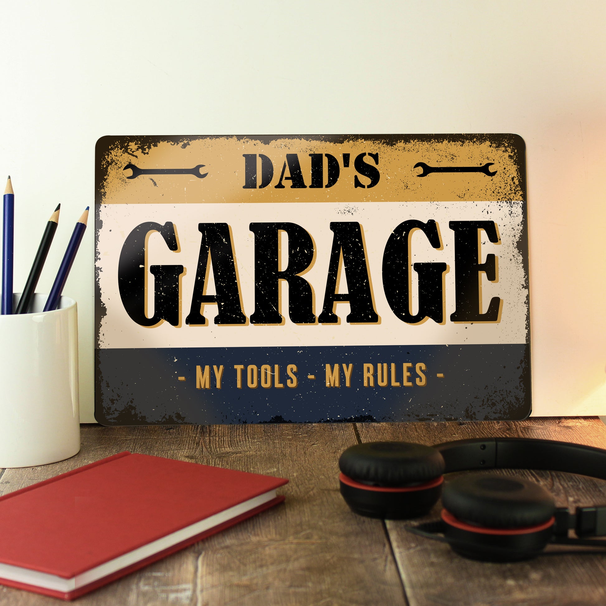 Personalised Garage Metal Sign - MK&JD Gifts
