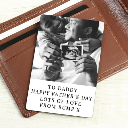Personalised Photo Upload Wallet Card - MK&JD Gifts