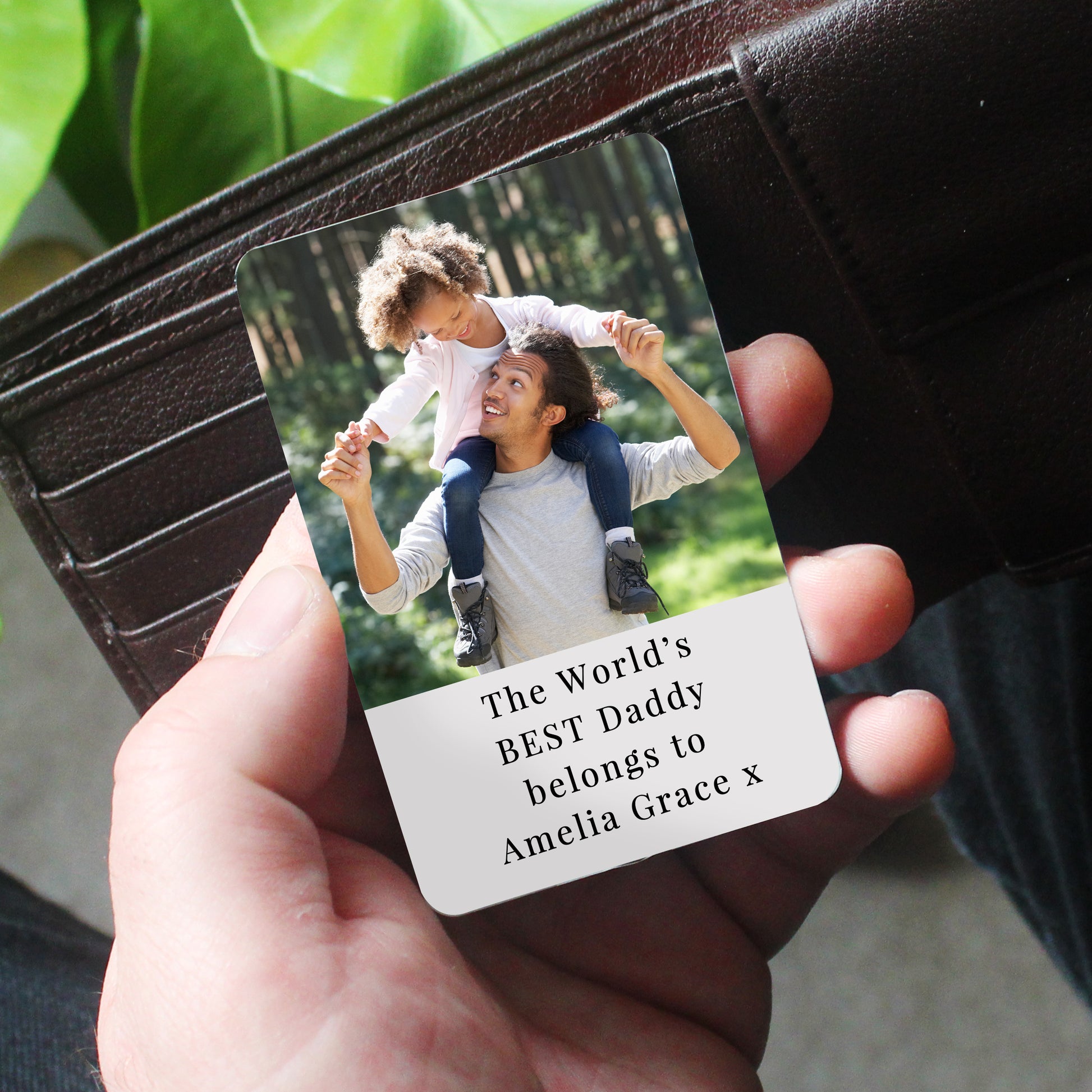 Personalised Photo Upload Wallet Card - MK&JD Gifts