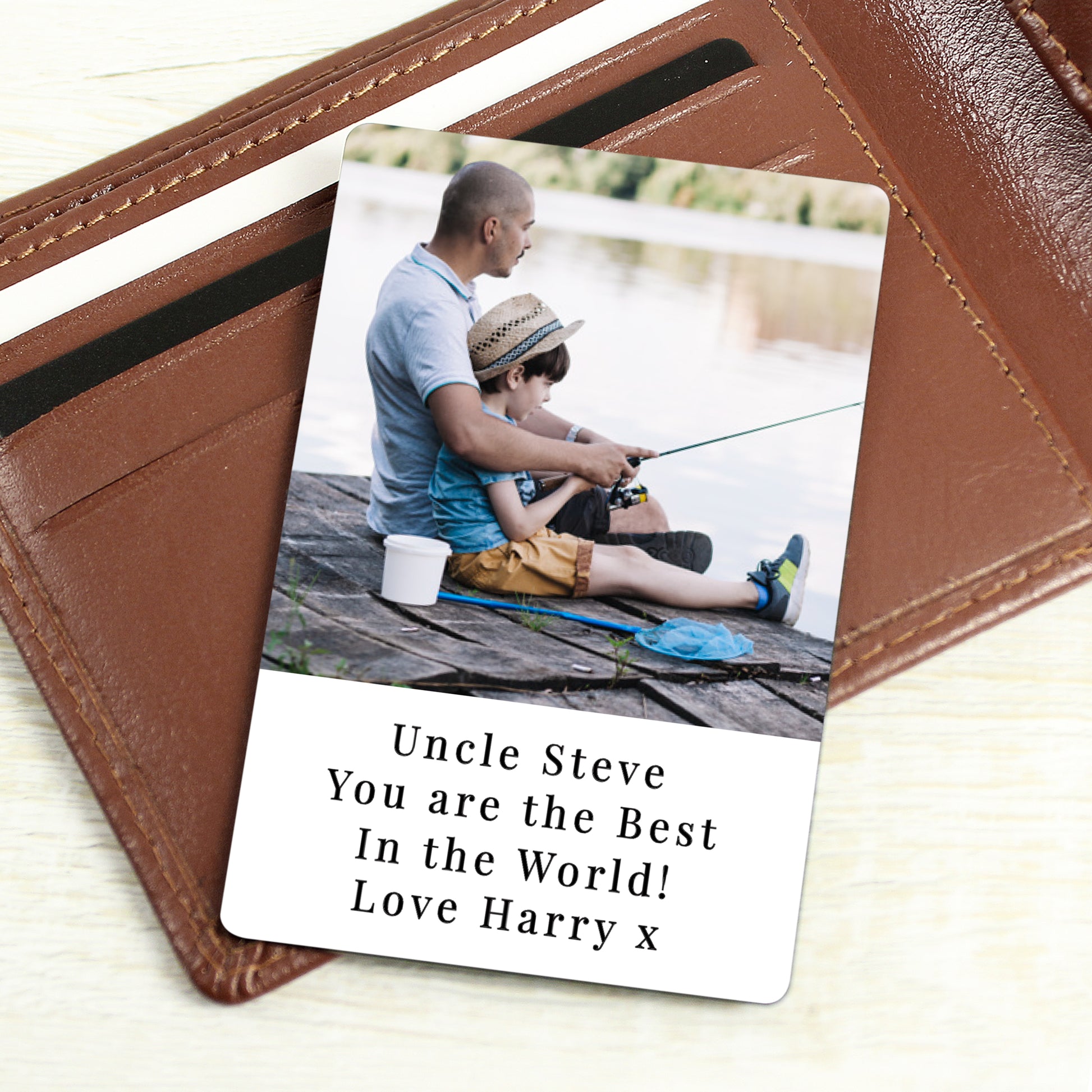 Personalised Photo Upload Wallet Card - MK&JD Gifts