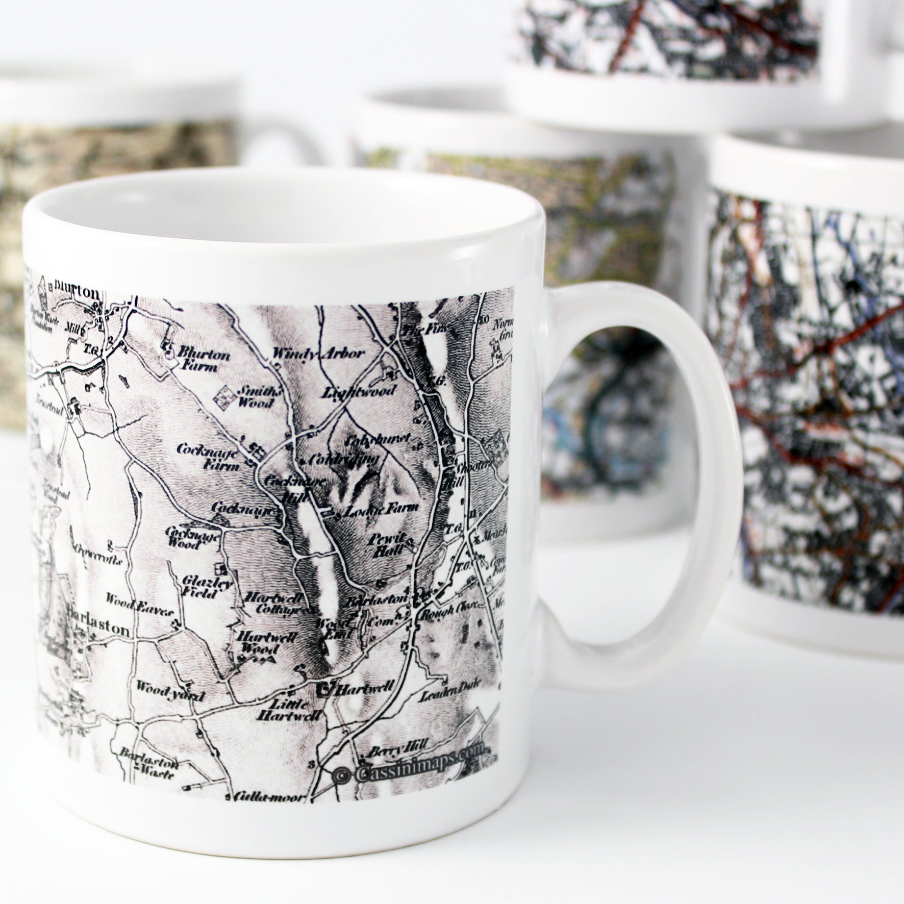 Personalised 1805 - 1874 Old Series Map Mug - MK&JD Gifts