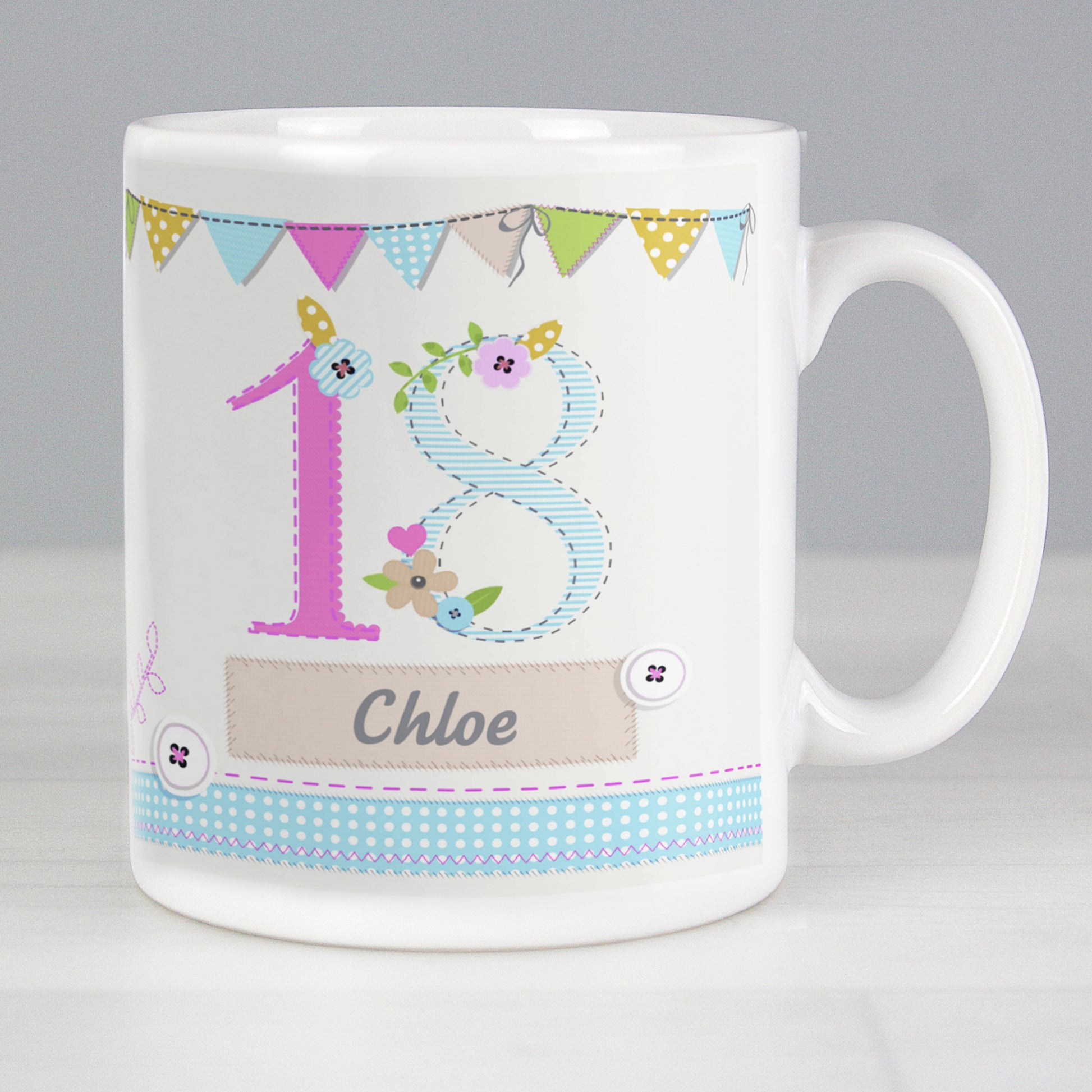 Personalised Birthday Craft Mug - MK&JD Gifts
