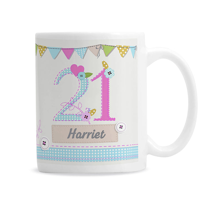 Personalised Birthday Craft Mug - MK&JD Gifts